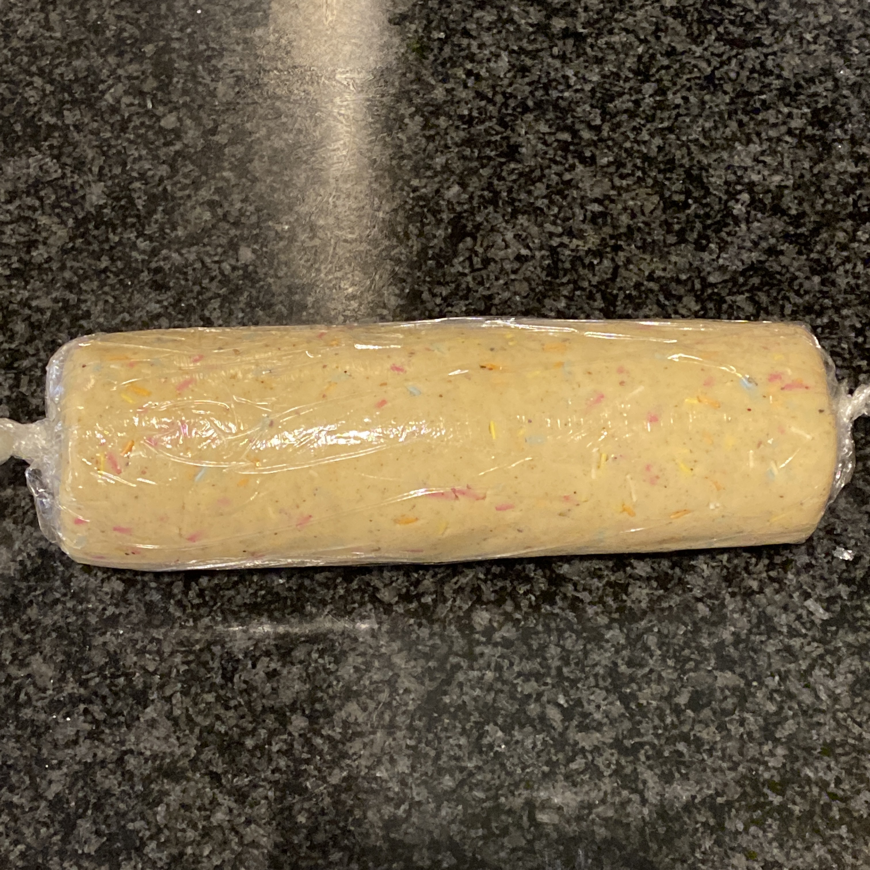 Vegan thandai funfetti cookies